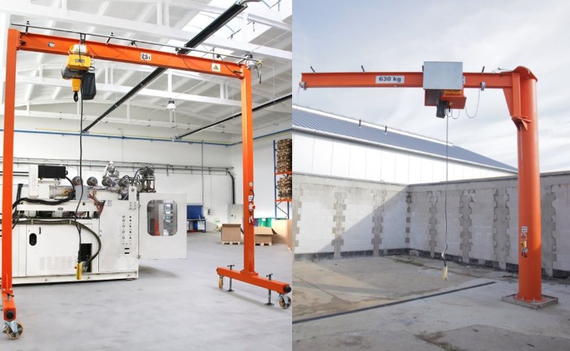 Żuraw warsztatowy czy wciągarka bramowa - co wybrać?
