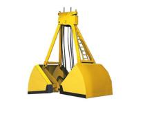 Czerpak mechaniczny dwułupinowy czterolinowy CM4G-0,8 ze wzmocnionej stali