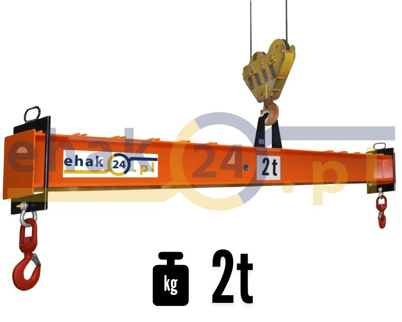 Trawersa belkowa regulowana TRA Q=2t