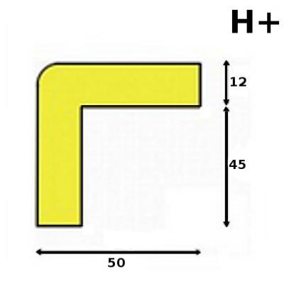 Profil poliuretanowy H+ narożny