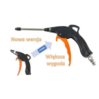 Pistolet do przedmuchiwania z gumową dyszą