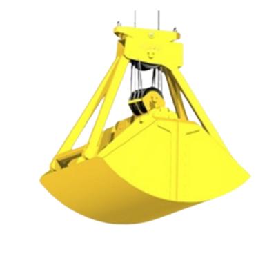 Czerpak mechaniczny dwułupinowy czterolinowy CM4G-0,8 ze wzmocnionej stali