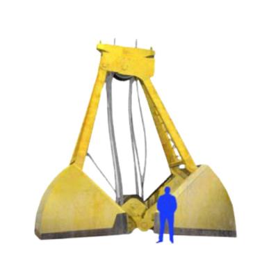 Czerpak mechaniczny dwułupinowy czterolinowy CM4G-1,1 ze wzmocnionej stali