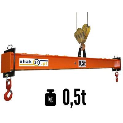 Trawersa belkowa regulowana TRA Q=500kg